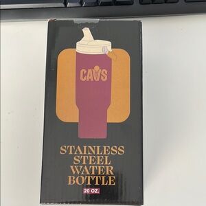 Stainless Steel Water Bottle - Red